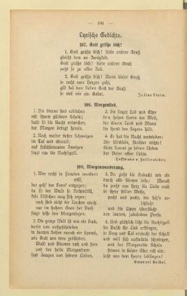 Lyrische Gedichte