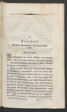 [Fünftes und sechstes Stük]