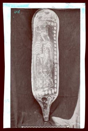 Malereien: al-Dschausaq al-Chaqani, Bildsäule