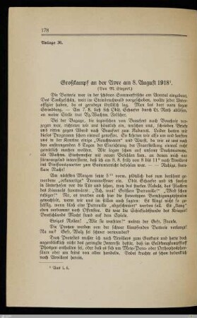 30. Großkampf an der Avre