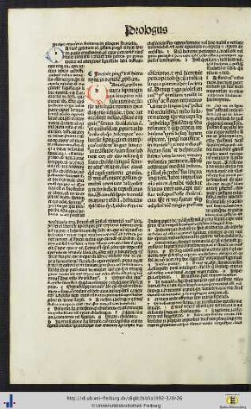Prologus sancti hieronymi in danielem prophetam cum expositione