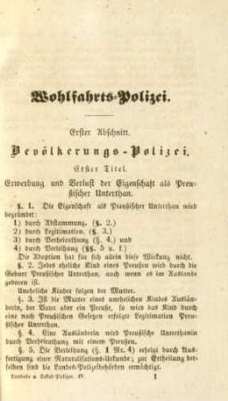 Wohlfahrts-Polizei
