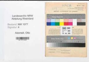 Entnazifizierung Otto Adomeit , geb. 26.01.1915 (Polizist)