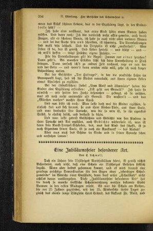 ¬Eine¬ Jubiläumsfeier besonderer Art
