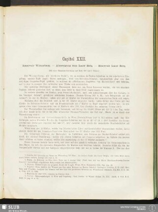 Capitel XXII