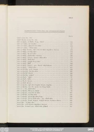 Alphabetisches Verzeichnis der Lebensbeschreibungen