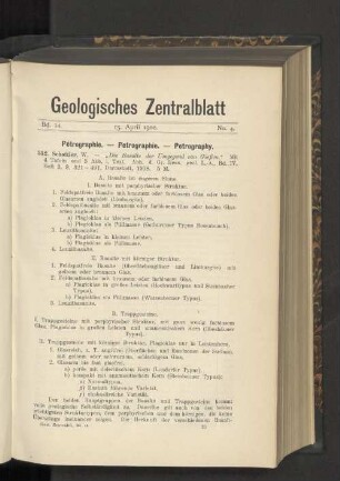 15. April 1910. No. 4.