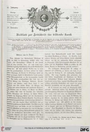 Heft 7 (27. November 1879)