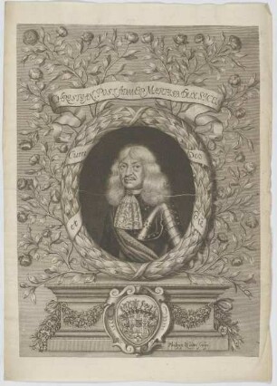 Bildnis von Christian I., Herzog von Sachsen-Merseburg