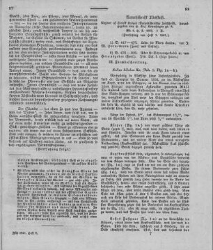 Naturhistorisk Tidsskrift / udgivet af Henrik Kröyer (Naturhistorische Zeitschrift, herausgegeben von H[enrik Nicolai] Kr[øyer]). - Kopenhagen. - Bd. 1, Heft 5, 1837