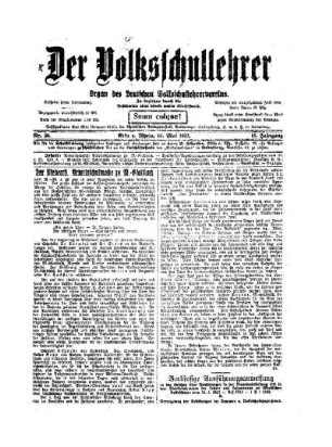 Der Niederrh. Arbeitsschulwoche zu M.-Gladbach