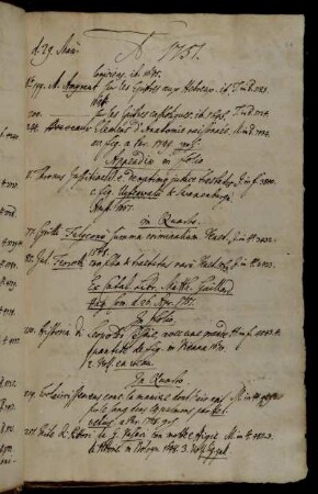 Ex Catal. Libr. Matth. Gaillard. Hag. Com. d. 26. Apr. 1751.