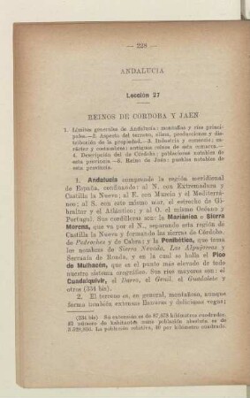 Lección 27. Reinos de Cordoba y Jaen