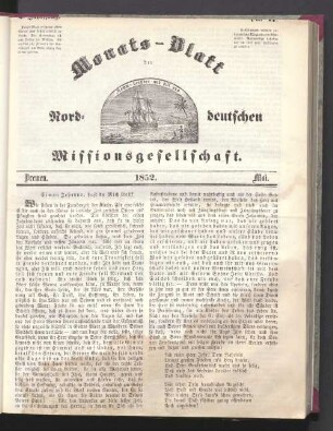 N°. 17. 1852. Mai