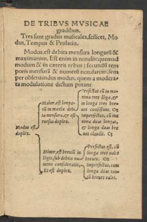 De Tribus Musicae gradibus.