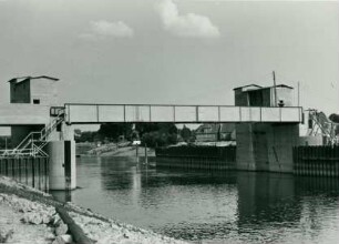 Wehr und Schleuse Drakenburg, Deutschland, 1937-1938