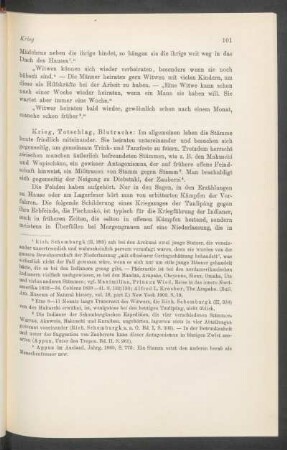 Krieg, Totschlag, Blutrache