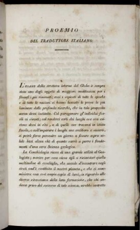 Proemio del Traduttore Italiano.