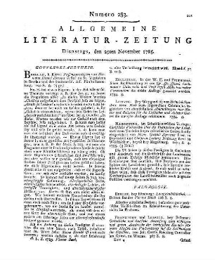Anleitung wie ein junger Artillerie-Offizier in seinem Fache eine richtige Beurtheilungskraft nach Grundsätzen erlanget. Mit wesentlichen Beyspielen erläutert. Freiberg: Craz 1785