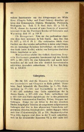 Coleoptera.