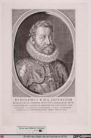 Bildnis Rudolf II., römisch-deutscher Kaiser (reg. 1576-1612)