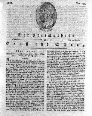 Nro. 159, Sonnabend den 10. August