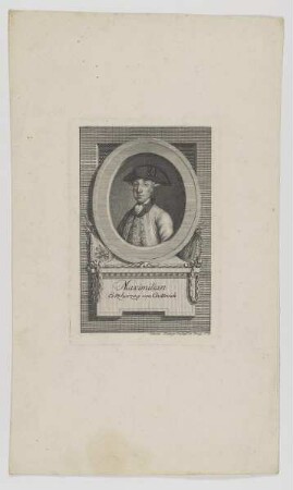 Bildnis des Maximilian, Ertzherzog von Oestereich