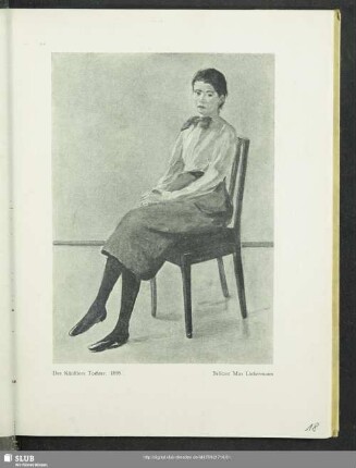 Des Künstlers Tochter. 1898