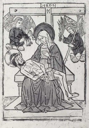 Pietà mit Engeln