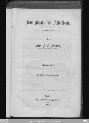 Bd. 2, Theil 2: Geschichte der Colonien