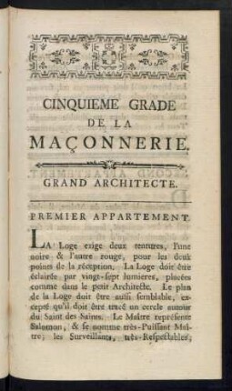 Grand Architecte
