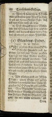 (2) Glaubens-Lieder.