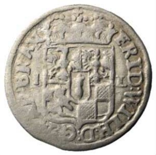 Fundmünze, 1/24 Taler (Groschen), Groschen, 1670