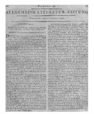 Halem, G. A. v.: Geschichte des Herzogthums Oldenburg (Beschluß der im vorigen Stück abgebrochenen Recension)