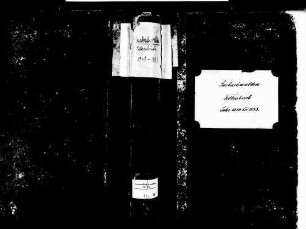 Sasbachwalden OG; Katholische Gemeinde: Sterbebuch 1810-1852