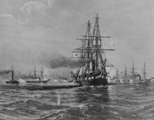 Gefecht bei Jasmund, 1864 : Technikgeschichte | Navigare necesse est... - Altes und modernes Schiffahrtswesen | Entwicklung des modernen Kriegsschiffes