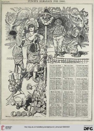 Punch's Almanack for 1880