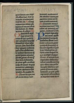 Brevier, 13. Jh.