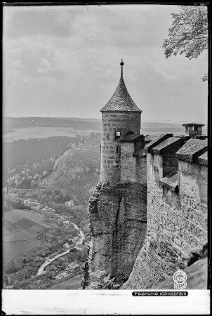 Blick auf Festung Königstein