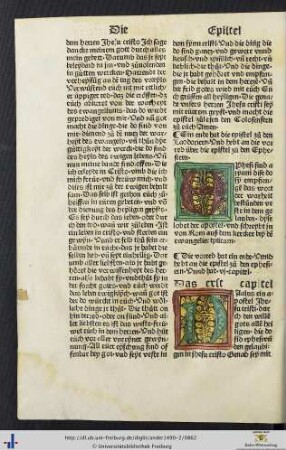 Die vorred über die epistel zuo den Ephesiern