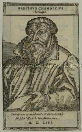 Porträt des Theologen und Reformators Martin Chemnitz