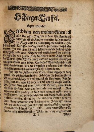 Wunderliche und warhafftige Gesichte Philanders von Sittewald, 1. Schergen-Teuffel