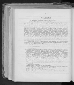IV. Lehrmittel.