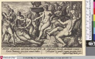 [Diana und ihre Nymphen entdecken die Schwangerschaft Kallistos; Diana and her nymphs discovering Callisto's pregnancy]