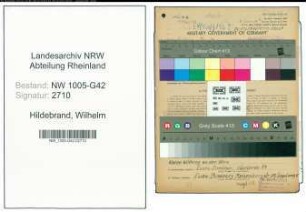 Entnazifizierung Wilhelm Hildebrand , geb. 28.03.1893 (Anstreicher)