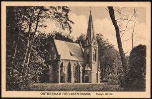 Evangelische Waldkirche, Ansicht von Südwesten