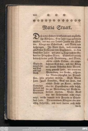 Maria Stuart.