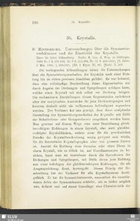 3b. Krystalle