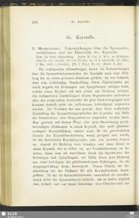 3b. Krystalle