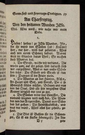 57, Am Charfreytag.